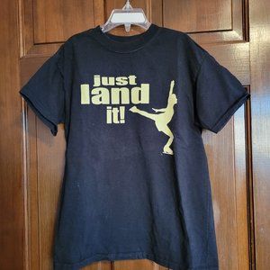 Just Land It!  Ice Skating T-shirt (Size M)